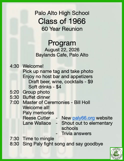 60th Reunion
